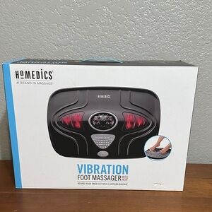 New Homedics Vibration Foot
Massager With Soothing Heat